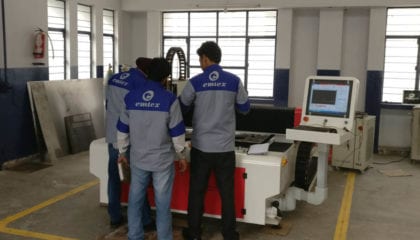 Engineers-Testing-Laser-Cutting-Machine-2